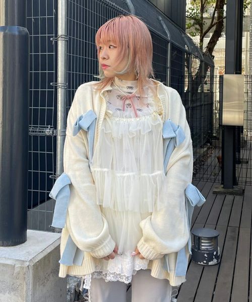 SOCIETY TULLE BABY DOLL | Candy Stripper（キャンディ