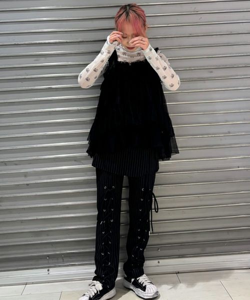 SOCIETY TULLE BABY DOLL | Candy Stripper（キャンディ