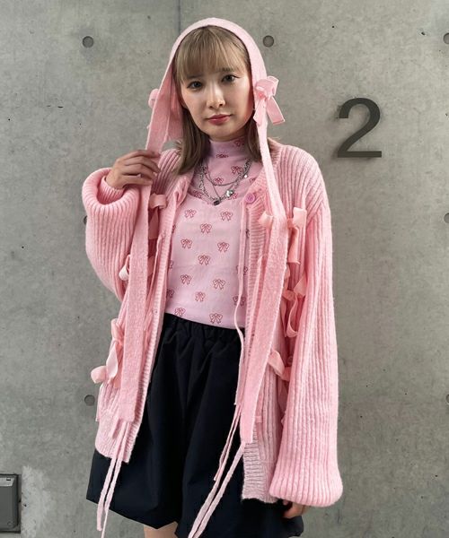 RIBBON SEE THROUGH TOPS | Candy Stripper（キャンディ
