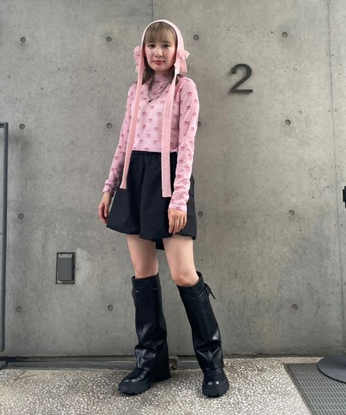 RIBBON SEE THROUGH TOPS | Candy Stripper（キャンディ