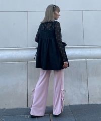 RIBBON SEE THROUGH TOPS | Candy Stripper（キャンディ