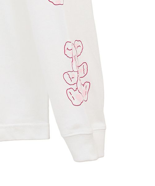 HEARTFUL FRIENDS L/S TEE | Candy Stripper（キャンディ