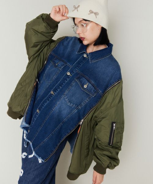 ☆新品☆candy stripper デニムブルゾン