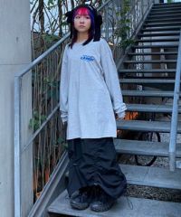 DRAWSTRING NYLON SKIRT | Candy Stripper（キャンディ