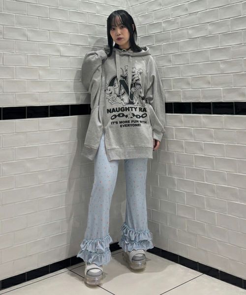 パーカー NAUGHTY RAT ZIP フーディー レディース メンズ NAUGHTY RAT ZIP HOODIE | Candy Stripper（キャンディ