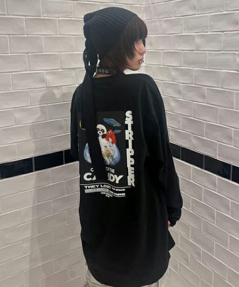 SPACE PEPE L/S TEE