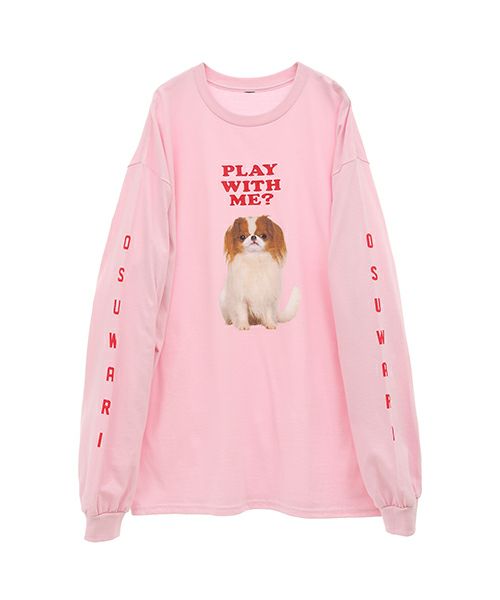 OSUWARI L/S TEE | Candy Stripper（キャンディ ストリッパー