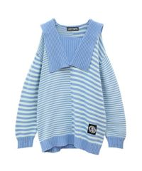 MARINE BORDER SAILOR KNIT | Candy Stripper（キャンディ