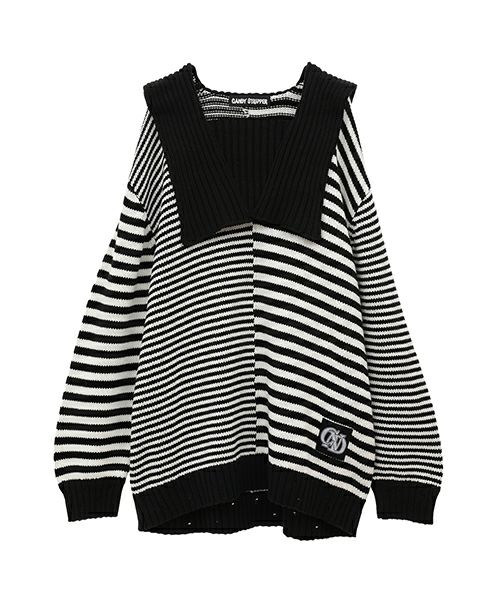 Candy Stripper PATCHWORK SAILOR ニット 000000007829-16-m.jpg?t=