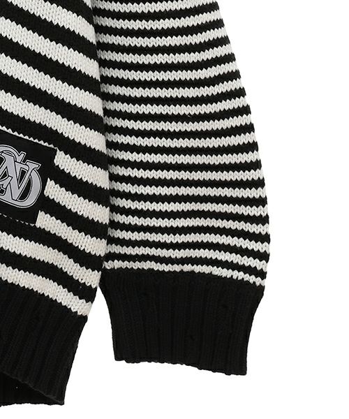 ニット セーター MARINE BORDER SAILOR ニット レディース メンズ MARINE BORDER SAILOR KNIT | Candy Stripper（キャンディ