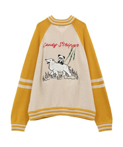 PEPE SOUVENIR KNIT JUMPER | Candy Stripper（キャンディ 
