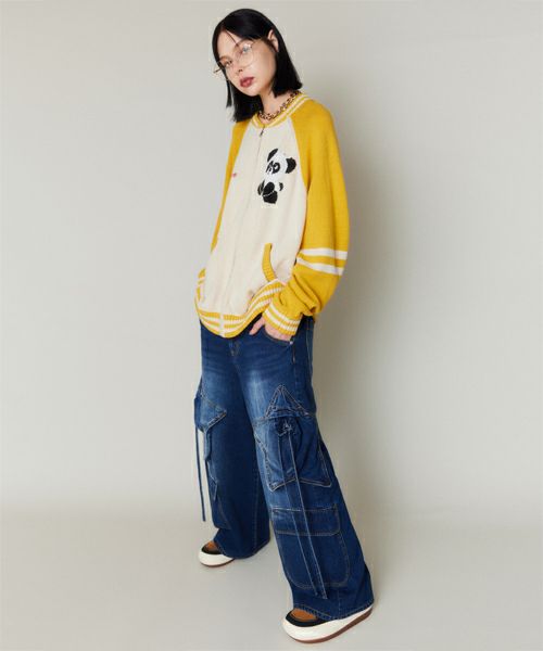PEPE SOUVENIR KNIT JUMPER | Candy Stripper（キャンディ 