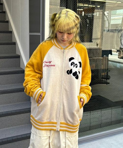 PEPE SOUVENIR KNIT JUMPER | Candy Stripper（キャンディ 