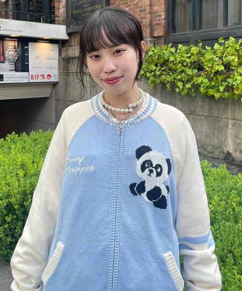 PEPE SOUVENIR KNIT JUMPER | Candy Stripper（キャンディ 