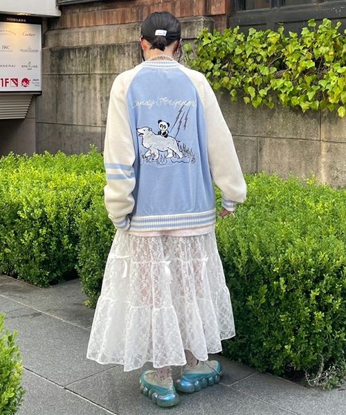 PEPE SOUVENIR KNIT JUMPER | Candy Stripper（キャンディ 
