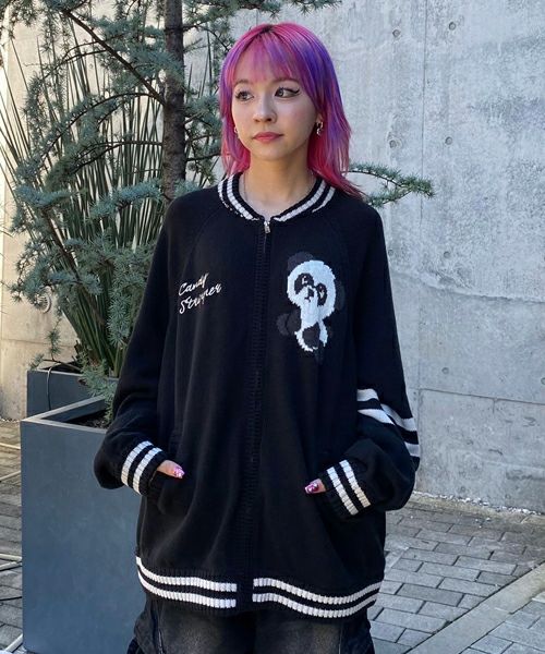 PEPE SOUVENIR KNIT JUMPER | Candy Stripper（キャンディ 