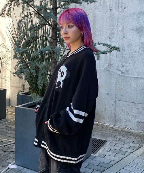 PEPE SOUVENIR KNIT JUMPER | Candy Stripper（キャンディ 