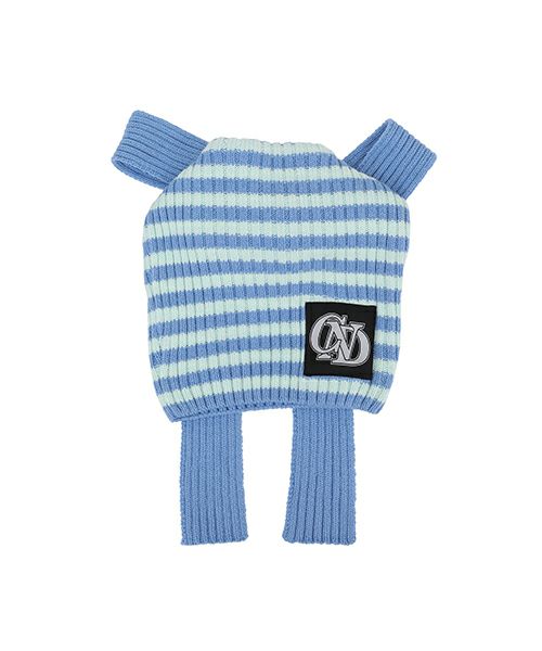 BORDER RIBBON BEANIE | Candy Stripper（キャンディ ストリッパー