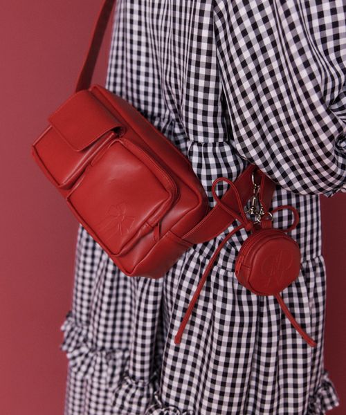 CND SQUARE SHOULDER BAG | Candy Stripper（キャンディ ストリッパー