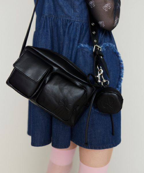 CND SQUARE SHOULDER BAG | Candy Stripper（キャンディ ストリッパー 