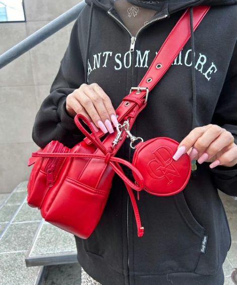 BELOVED FRILL BACKPACK | Candy Stripper（キャンディ