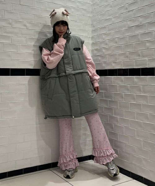 SWEET THINGS FRILL FLARE PANTS | Candy Stripper（キャンディ