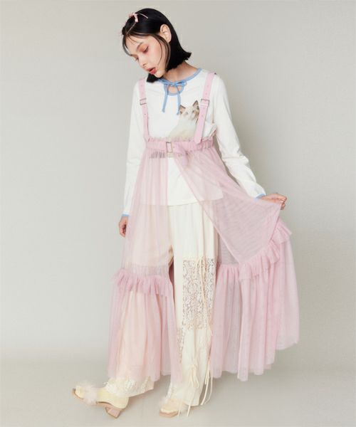 MARRY ME HARNESS TULLE SKIRT | Candy Stripper（キャンディ 