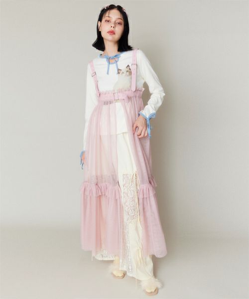 MARRY ME HARNESS TULLE SKIRT | Candy Stripper（キャンディ 