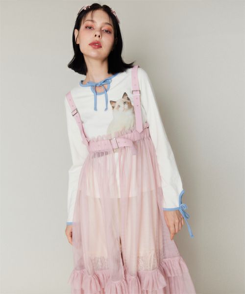 MARRY ME HARNESS TULLE SKIRT | Candy Stripper（キャンディ