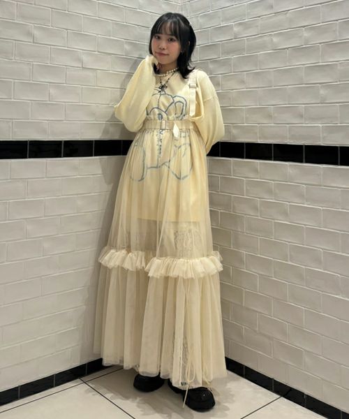 MARRY ME HARNESS TULLE SKIRT | Candy Stripper（キャンディ