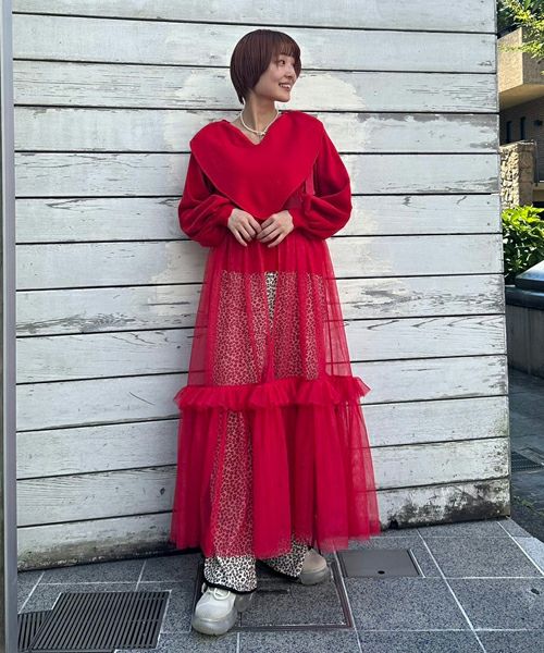 MARRY ME HARNESS TULLE SKIRT | Candy Stripper（キャンディ