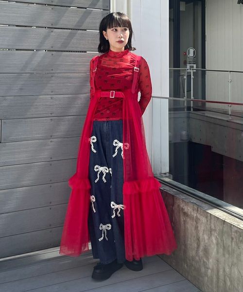 MARRY ME HARNESS TULLE SKIRT | Candy Stripper（キャンディ 