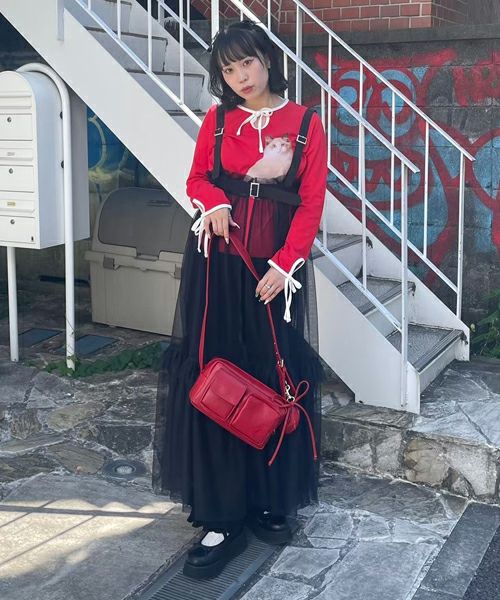 MARRY ME HARNESS TULLE SKIRT | Candy Stripper（キャンディ  