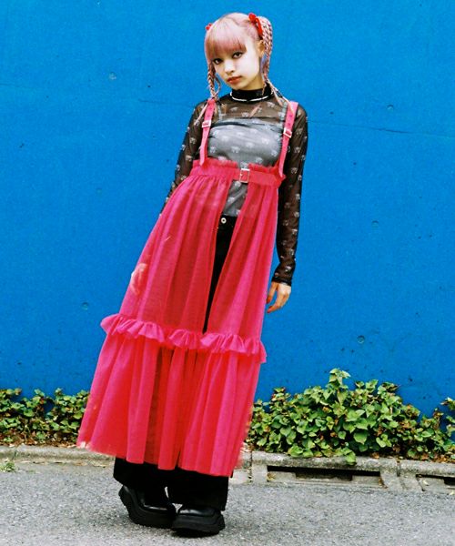 MARRY ME HARNESS TULLE SKIRT | Candy Stripper（キャンディ
