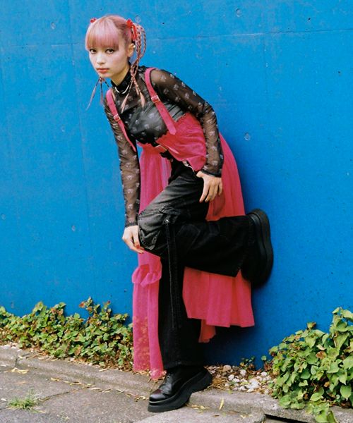 MARRY ME HARNESS TULLE SKIRT | Candy Stripper（キャンディ