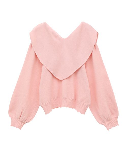 美品♡ Candy Stripper♡BACK SLIDE ニット♡ピンク Candy Stripper（キャンディストリッパー）の「LOLLIPOP MULTI