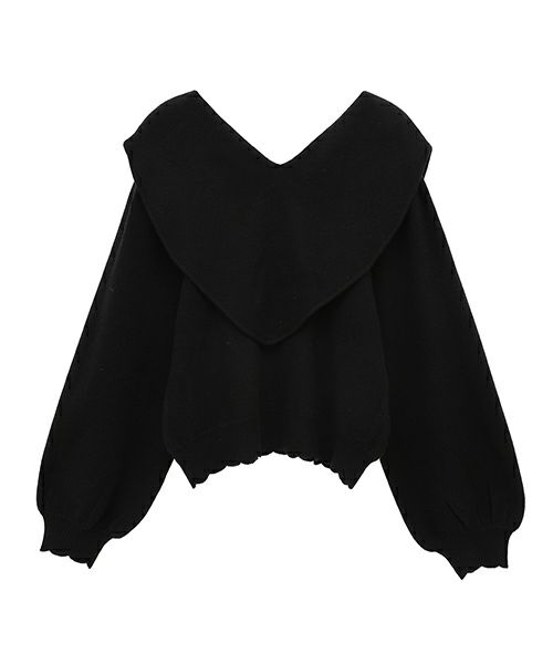♡COLLAR KNIT | Candy Stripper（キャンディ ストリッパー