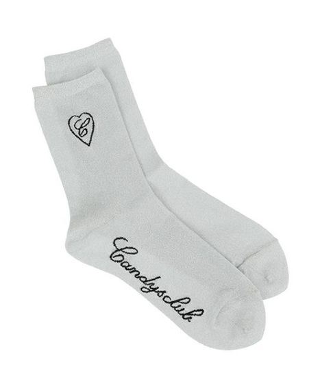 CANDYS CLUB LAME SOCKS