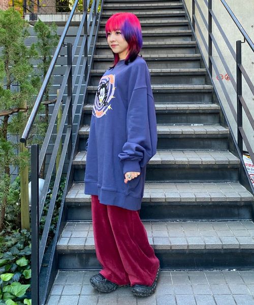 Candy Stripper｜CANDY STORY SWEAT ONE-PIECE | Rakuten