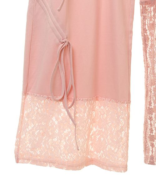 LACY PATCH WORK DROST PANTS | Candy Stripper（キャンディ