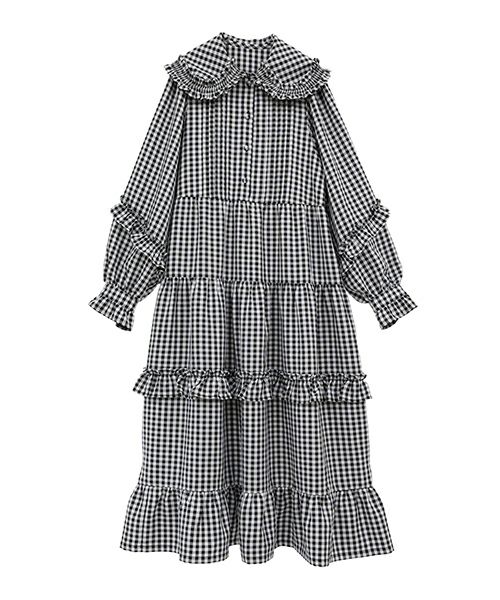 MAKE MY DREAM FRILL DRESS | Candy Stripper（キャンディ