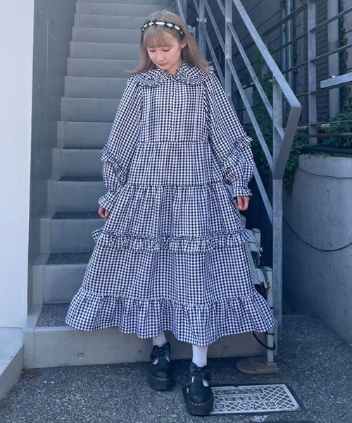 MAKE MY DREAM FRILL DRESS | Candy Stripper（キャンディ  
