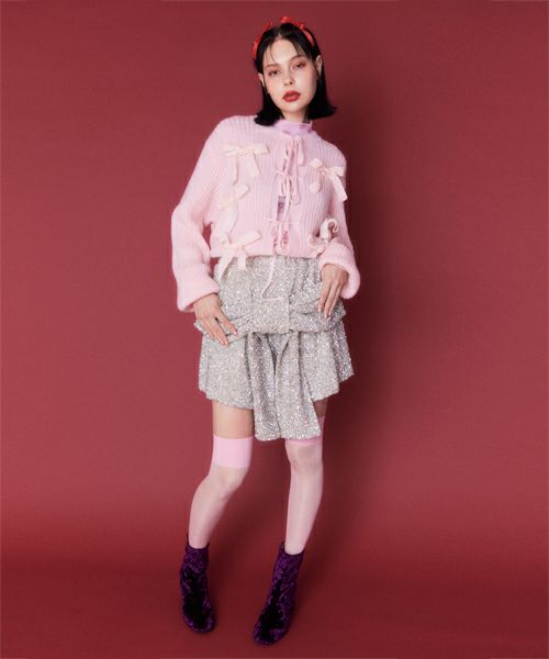 HOLIDAY RIBBON BALLOON PANTS | Candy Stripper（キャンディ