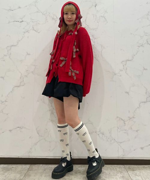 HOLIDAY RIBBON BALLOON PANTS | Candy Stripper（キャンディ