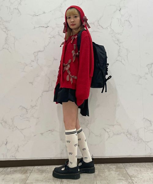 HOLIDAY RIBBON BALLOON PANTS | Candy Stripper（キャンディ