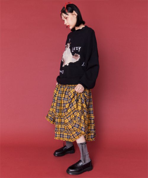 HOLY NIGHT FRILL JUMPER SKIRT | Candy Stripper（キャンディ