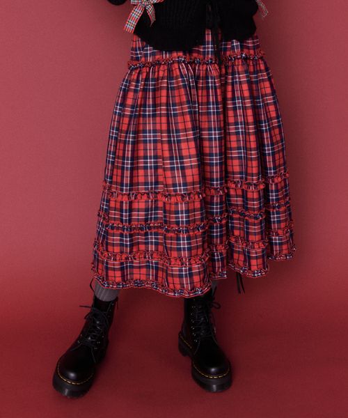 HOLY NIGHT FRILL JUMPER SKIRT | Candy Stripper（キャンディ