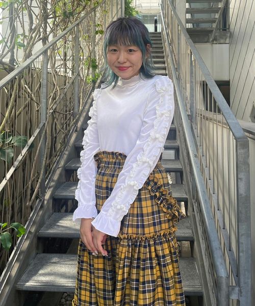 DOLLY RIBBON VELOUR TOPS | Candy Stripper（キャンディ ストリッパー 