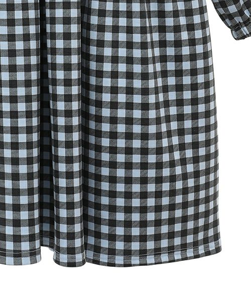 TINY RIBBON CHECK DRESS | Candy Stripper（キャンディ
