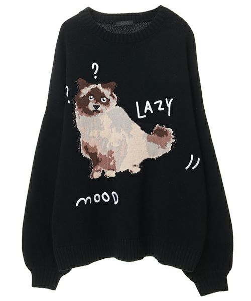 LAZY MOOD CAT KNIT | Candy Stripper（キャンディ ストリッパー